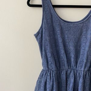 Blue Lace Target Dress